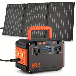 Portable Solar Generator Power Station with Solar Panel